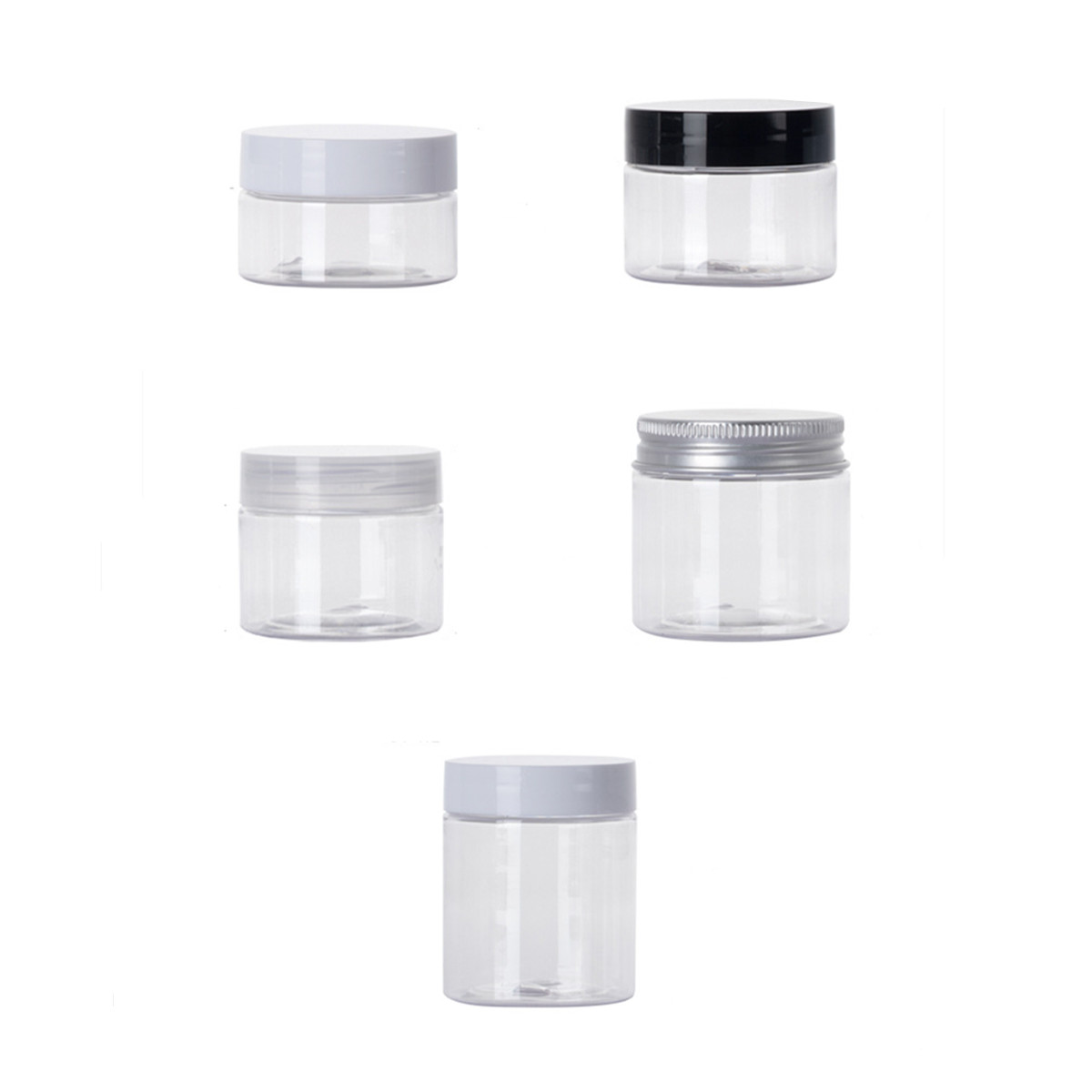 Mason Jar 8Oz - 50/100/120g 150/180/200/250/300ml 4oz 8oz Plastic Round