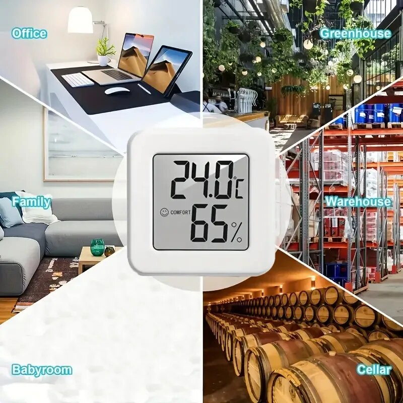 Digital Thermometer Probe - Digital Hygrometer Thermometer Indoor Thermometer Temperature