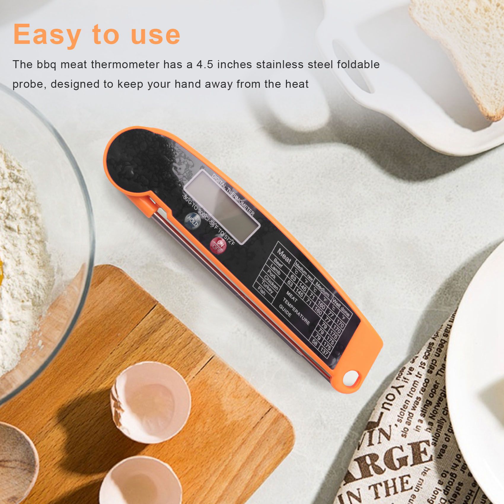 ABMI-Digital Instant Read Meat - Digital Thermometer Probe review and price