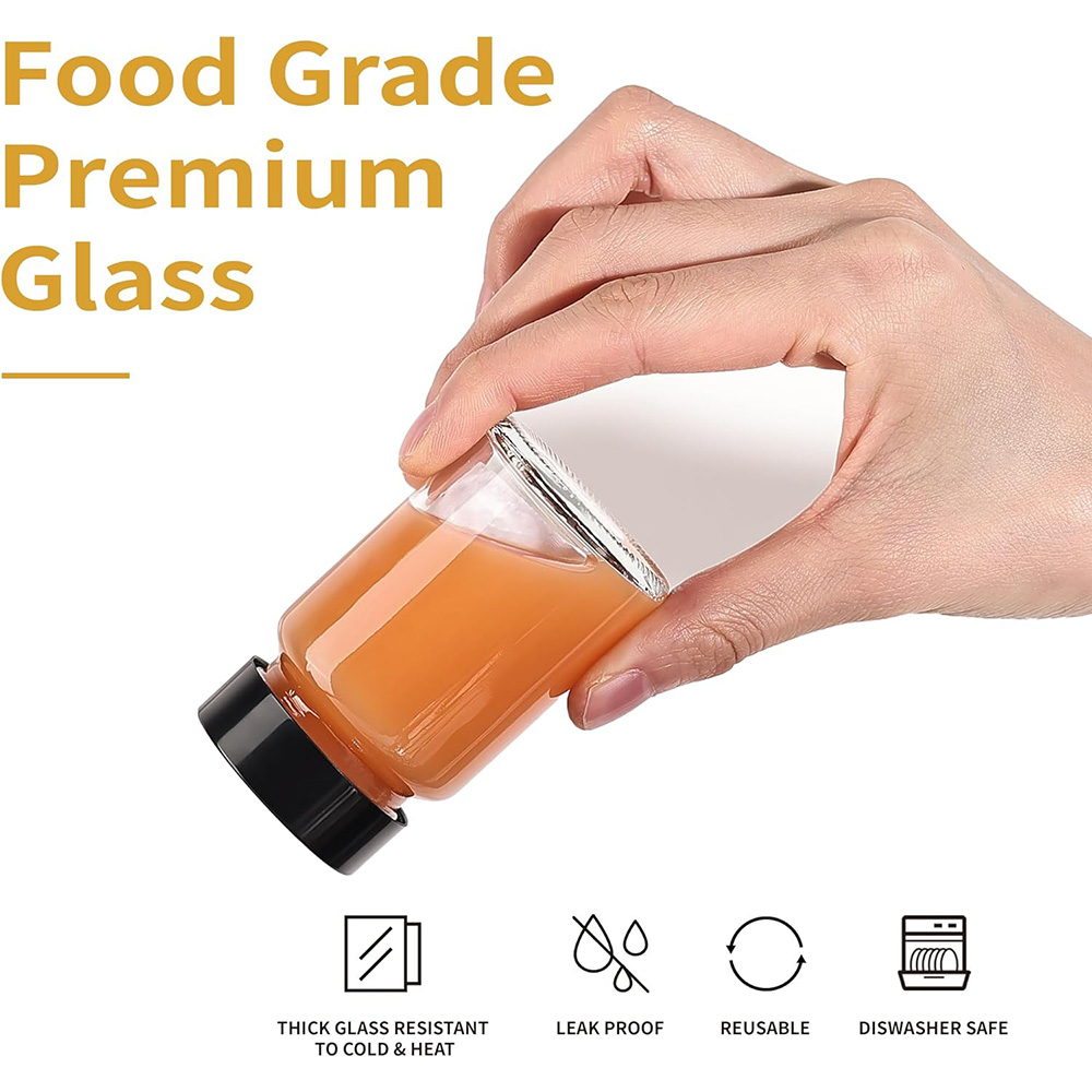 6/12 Pack 2 oz Glass Shot Bott - Mason Jar 8Oz review and price