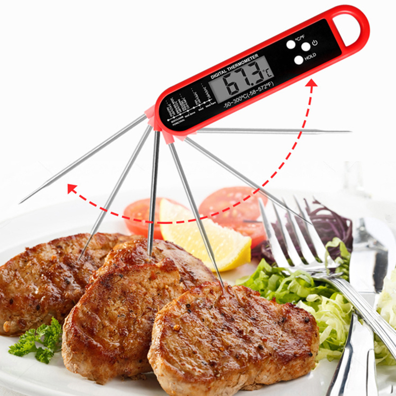 Foldable Meat Thermometer Digi - Digital Thermometer Probe review and price