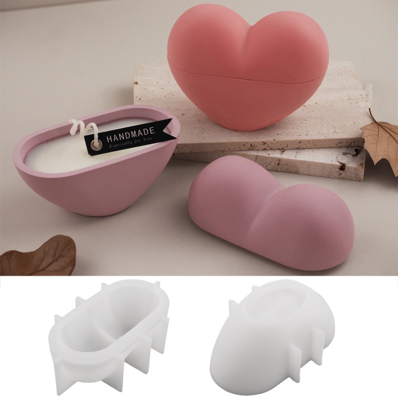 DIY Heart Shape Candle Jar Sil - Candle Vessel Supplies review and price