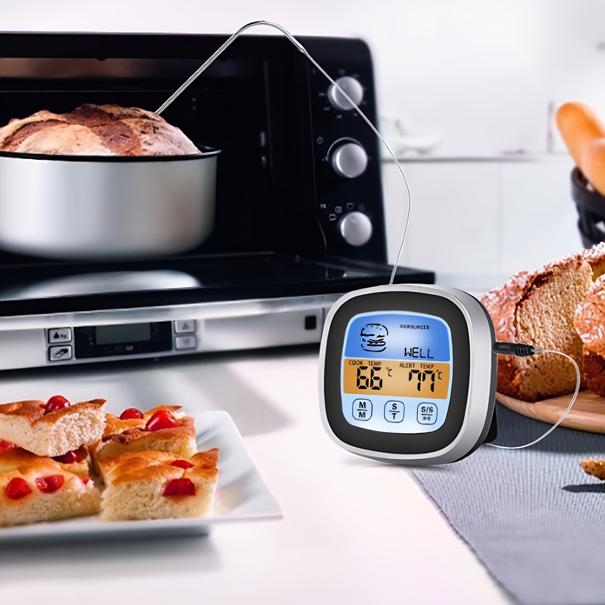 Digital Meat Thermometer BBQ T - Digital Thermometer Probe review and price