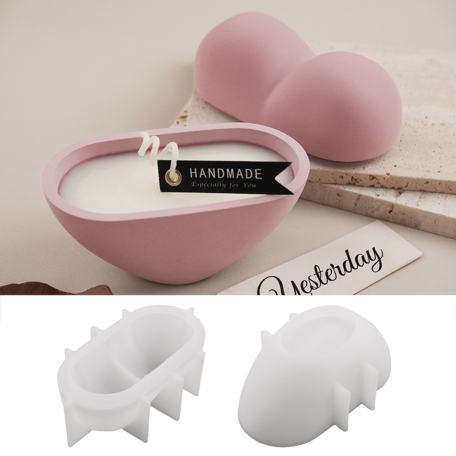 DIY Heart Shape Candle Jar Sil - Candle Vessel Supplies review and price
