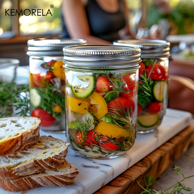 KEMORELA Mason Jars 350ML With - Mason Jar 8Oz review and price