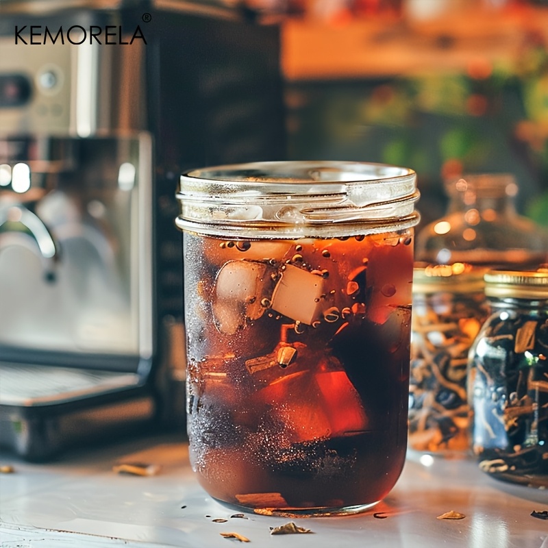 KEMORELA Mason Jars 350ML With - Mason Jar 8Oz review and price