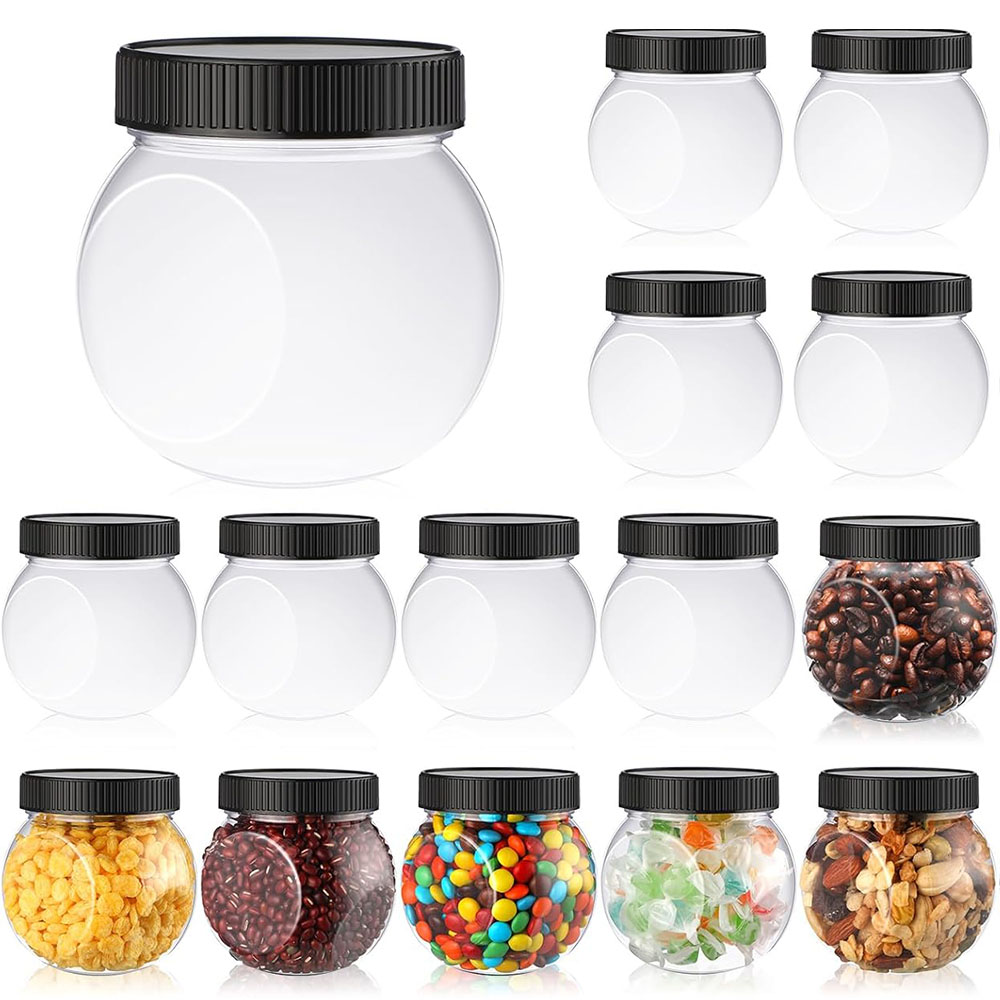 Plastic Candy Jars with Lids S - Mason Jar 8Oz review and price