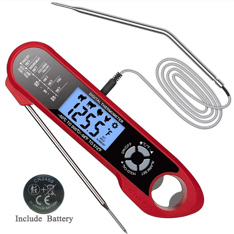 Meat Thermometer Dual-Probe Di - Digital Thermometer Probe review and price
