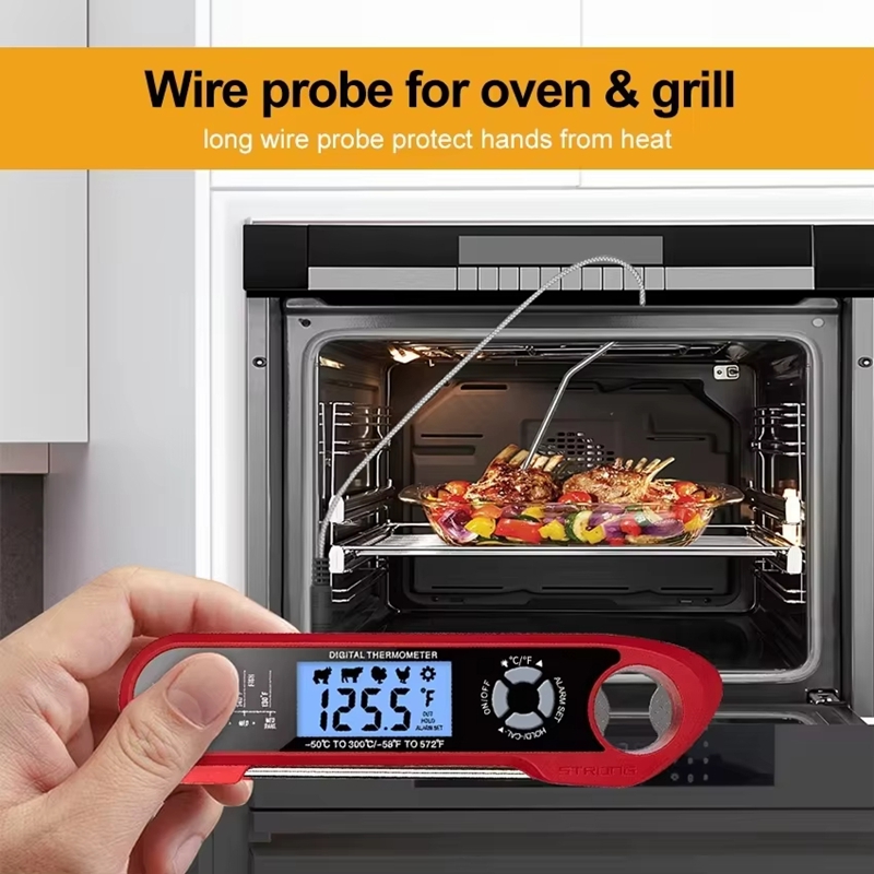 Meat Thermometer Dual-Probe Di - Digital Thermometer Probe review and price